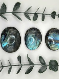 Super Flashy Labradorite Palm Stones