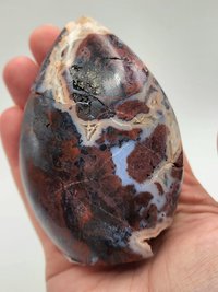 Druzy Brecciated Jasper Flame #5