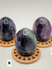 Rainbow Fluorite Eggs