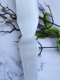 11.5-Inch Selenite Knife Carvings