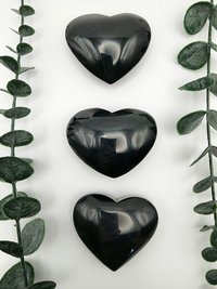 Rainbow Obsidian Hearts