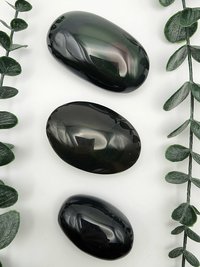 Rainbow Obsidian Palm Stones