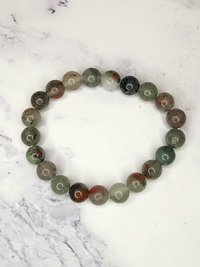 African Bloodstone Bracelet-8mm