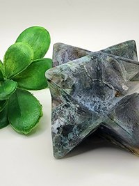 Moss Agate Merkaba #4