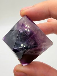 Rainbow Fluorite Octahedron #1
