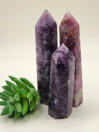 Lepidolite with Mica Towers