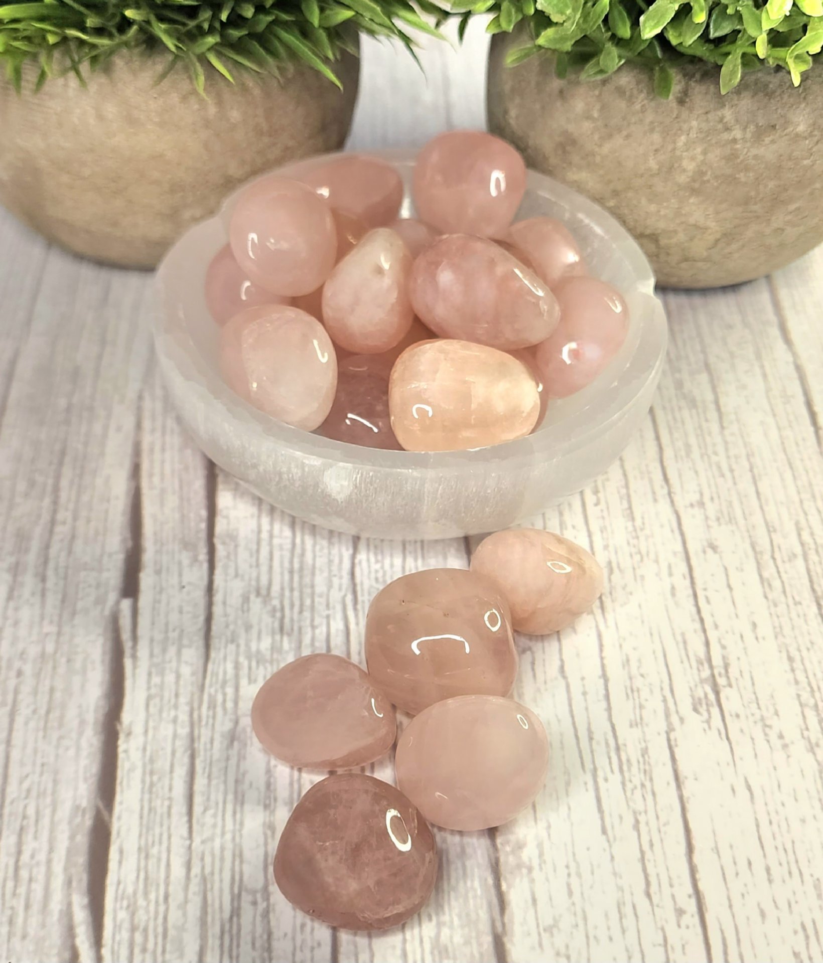 Rose Quartz Tumbles