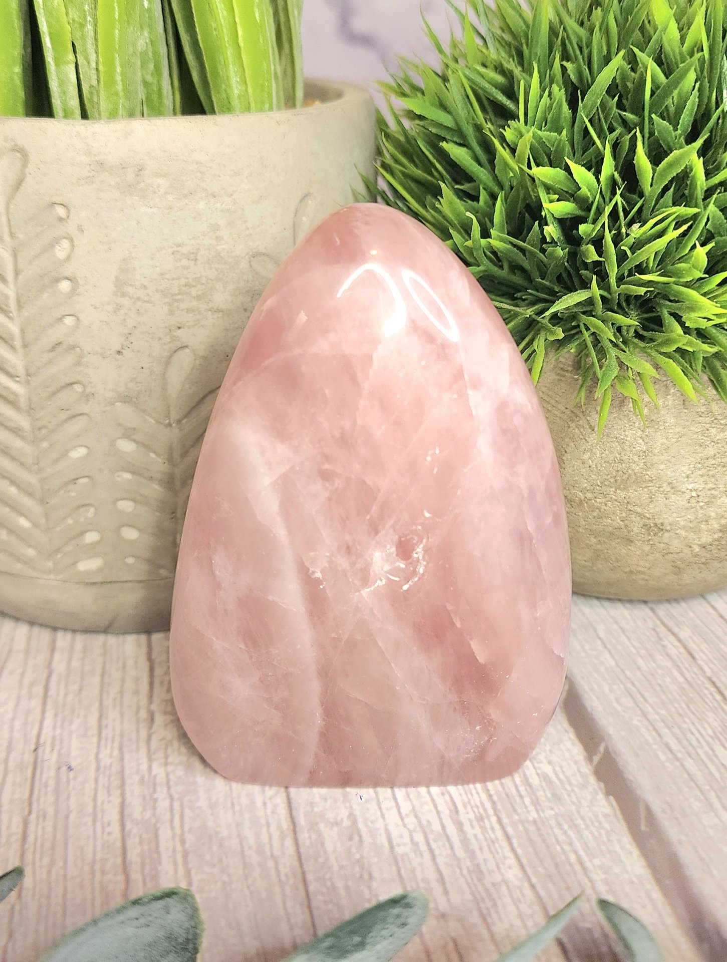 Rose Quartz Free Form #1