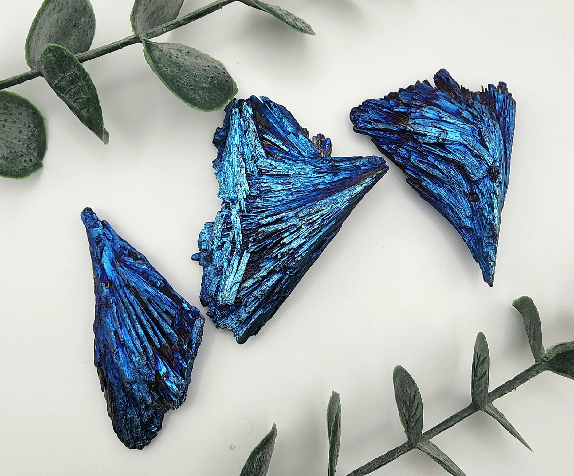Titanium Coated Black Kyanite Blades