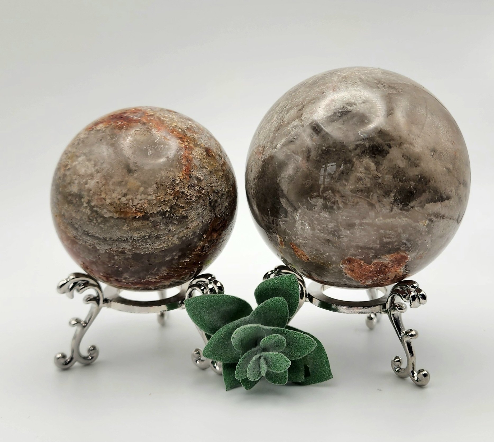 Garden Quartz Spheres