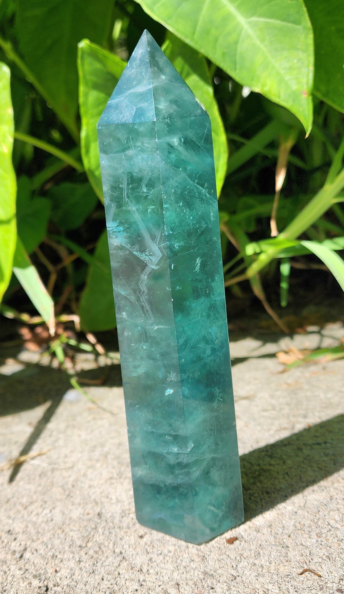 Green Fluorite Tower #3