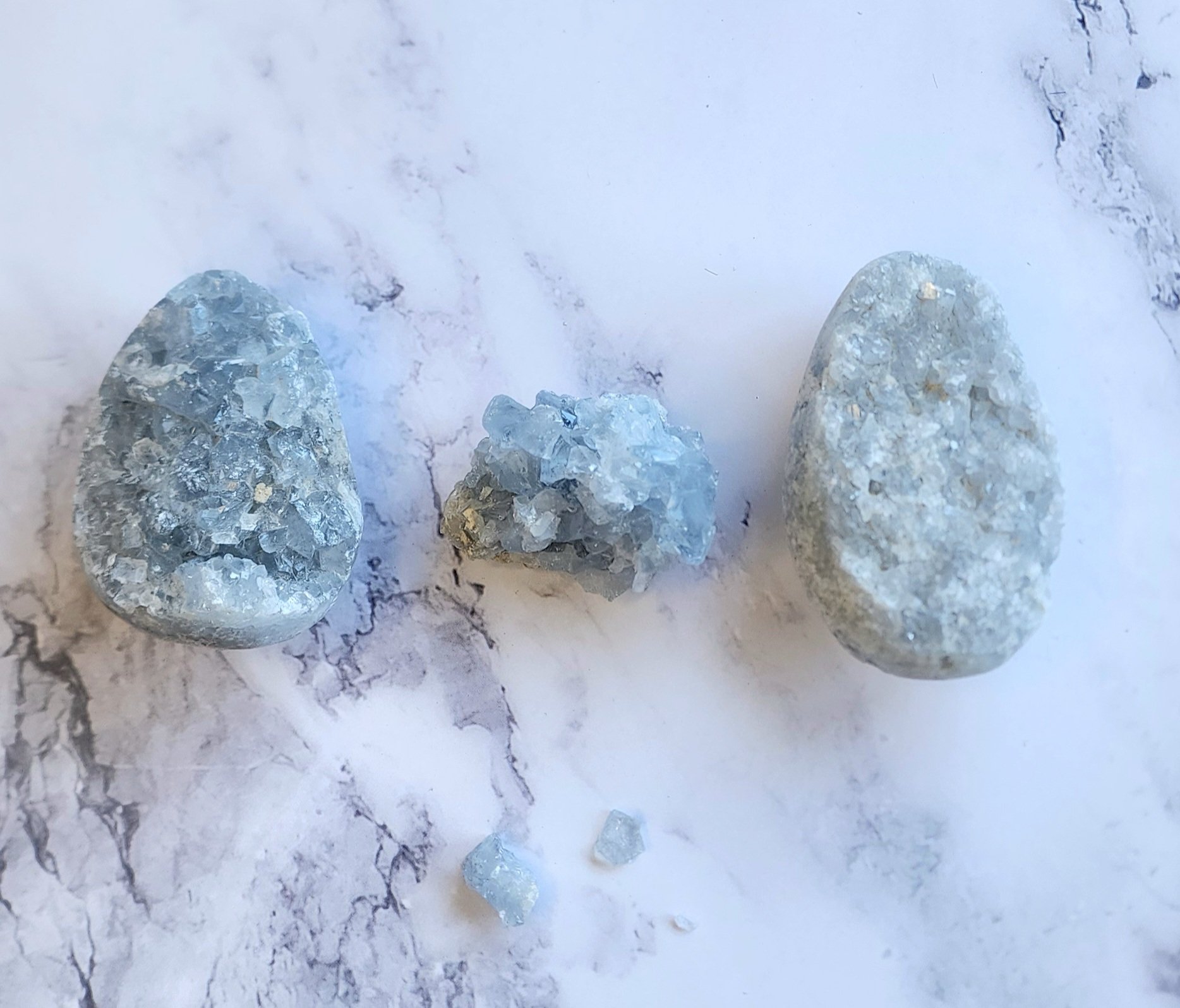 Celestite Clusters