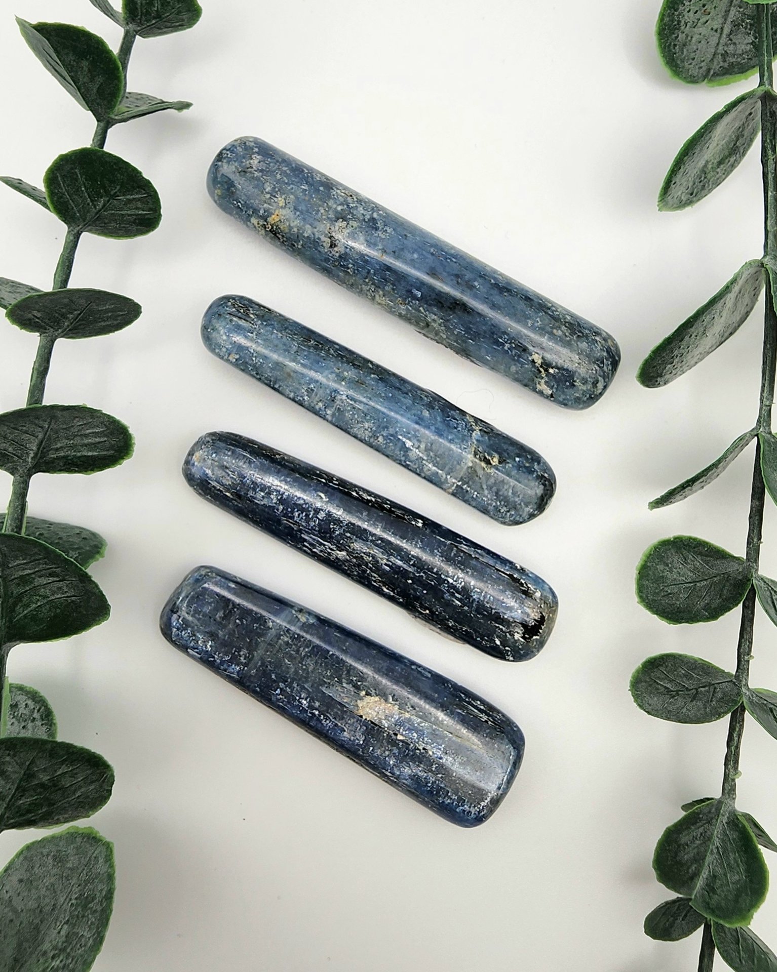 Polished Blue Kyanite Blades