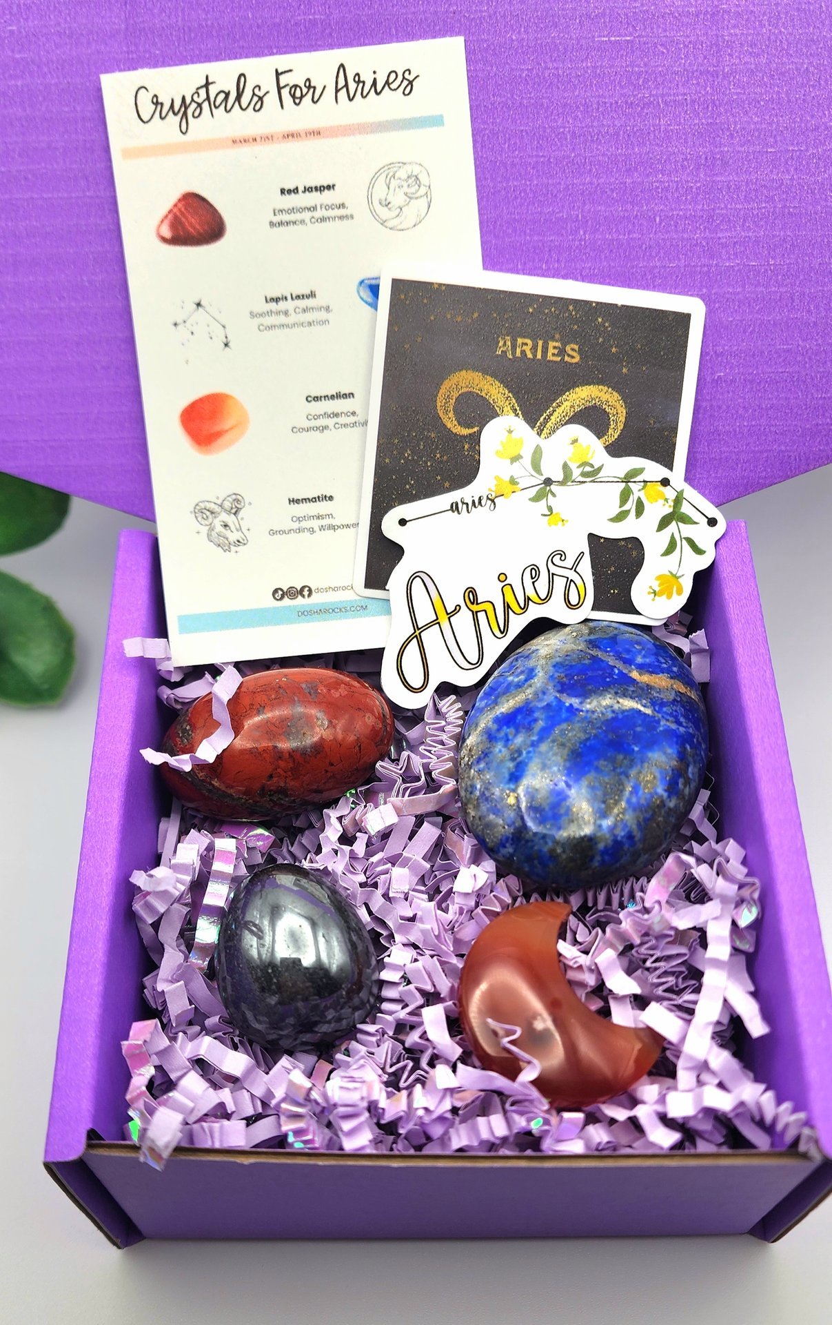 Aries Zodiac Box