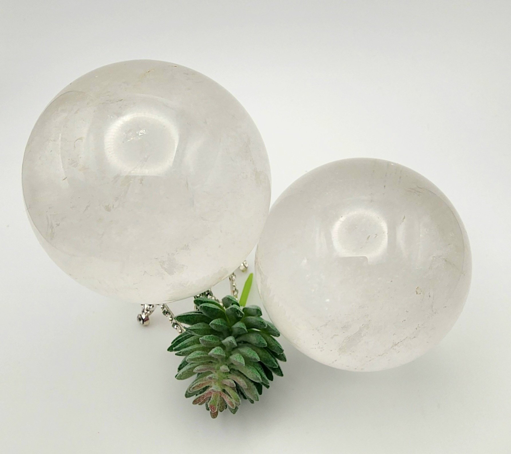 Clear Quartz Spheres