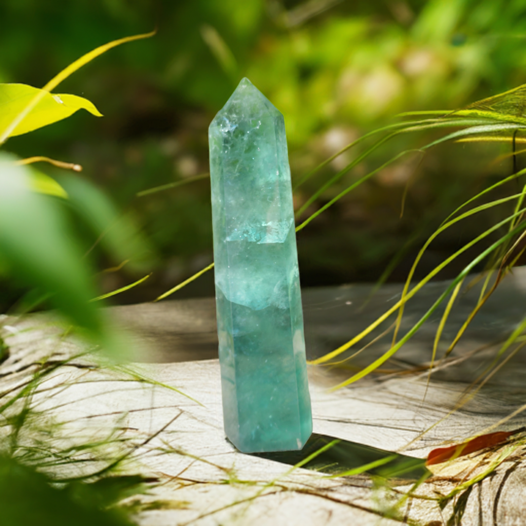 Green Fluorite Tower #4