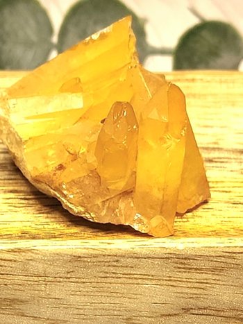 Tangerine Quartz Clusters