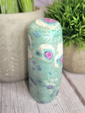 Ruby in Fuchsite Tower #2
