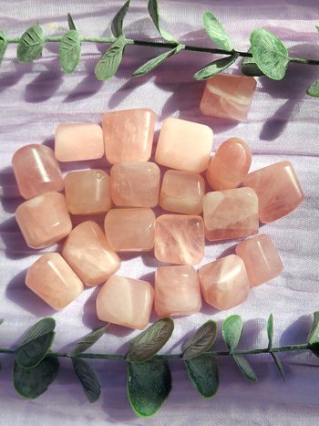 Rose Quartz Tumbles