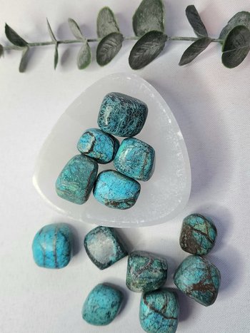 Chrysocolla Tumbles