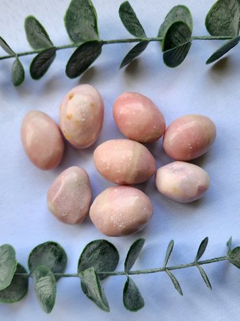 Pink Opal Tumbles