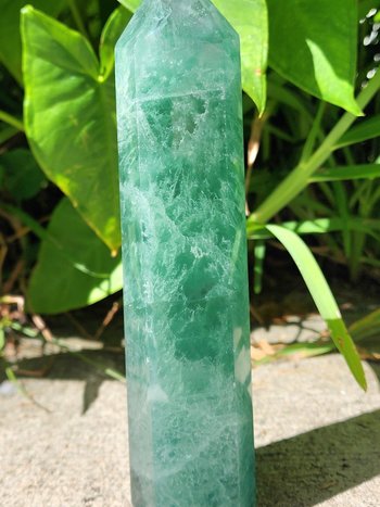 Green Fluorite Tower #2
