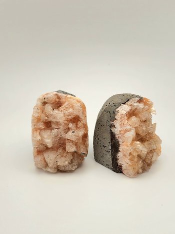 Orange Apophyllite Clusters 