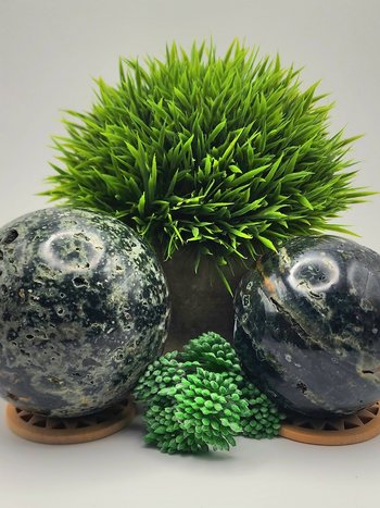 Ocean Jasper Spheres
