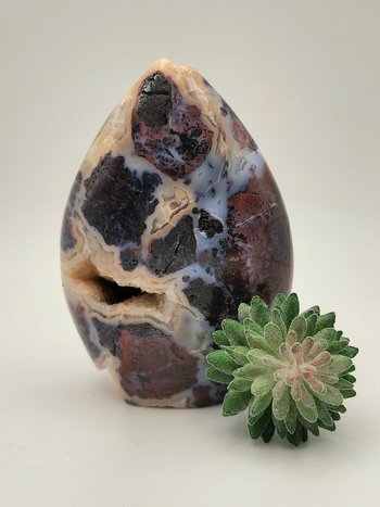 Druzy Brecciated Jasper Flame #5