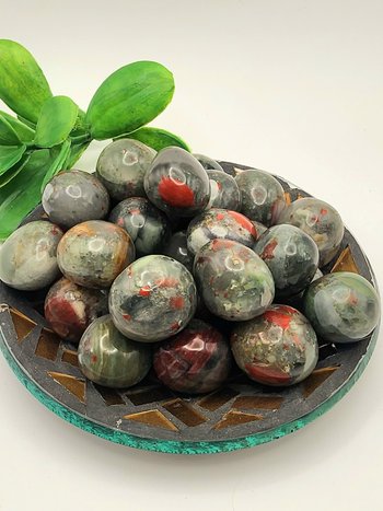 African Bloodstone Tumbles