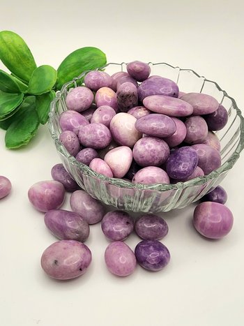Small Lepidolite Tumbles