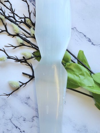11.5-Inch Selenite Knife Carvings