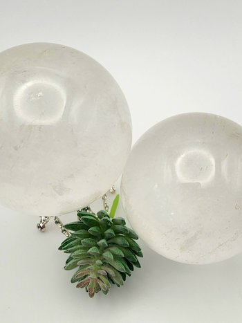 Clear Quartz Spheres