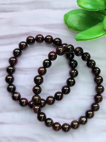 Garnet Bracelets- 8mm