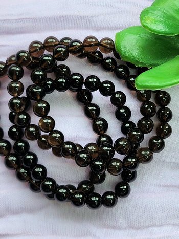 Smokey Quartz Bracelets- 8mm