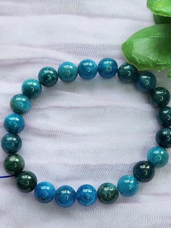 Blue Apatite Bracelets-8mm