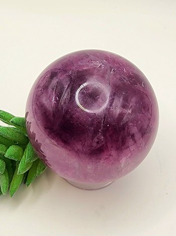 Purple Fluorite Sphere