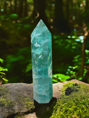 Green Fluorite Tower #3