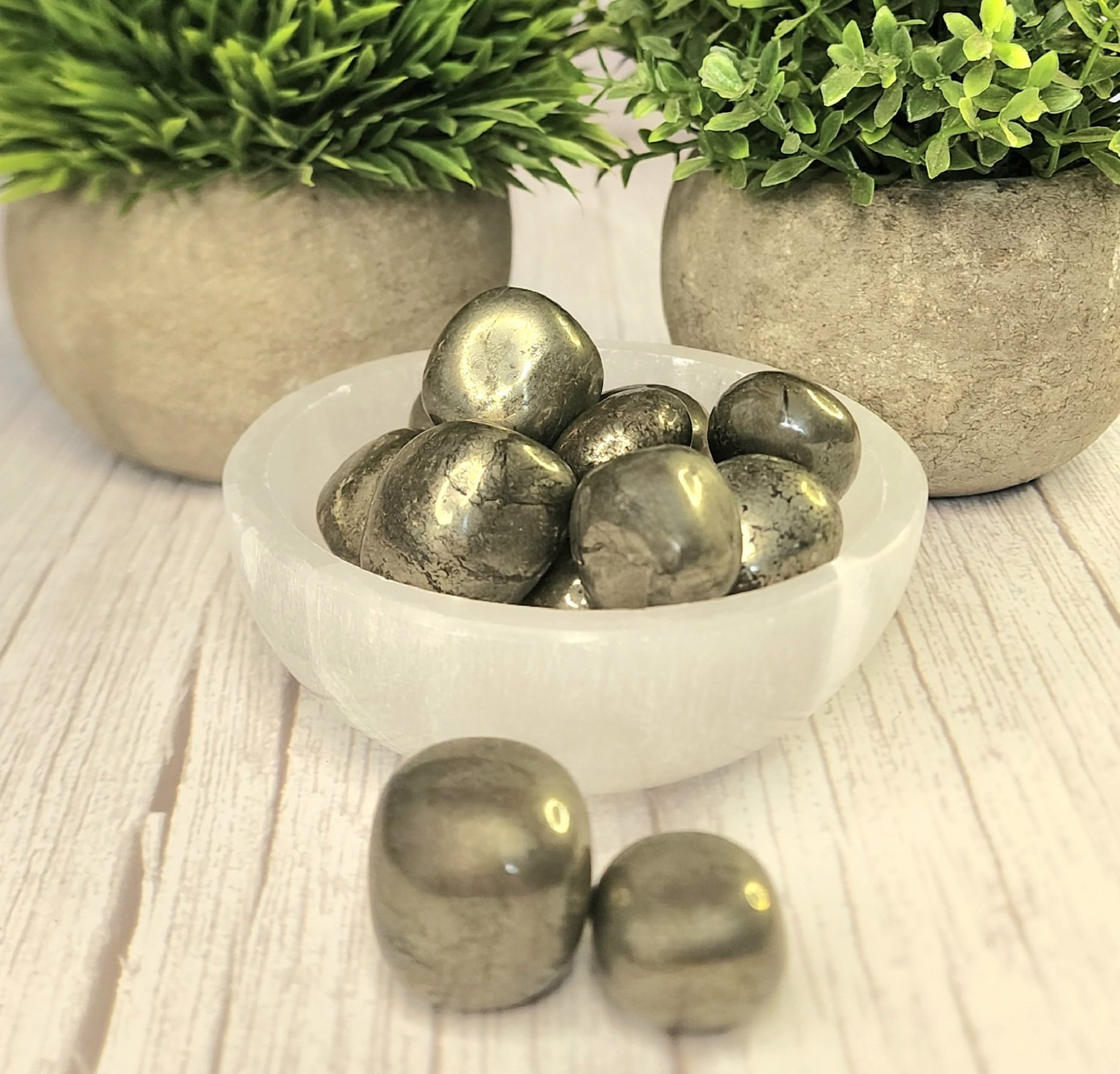 Pyrite Tumbles