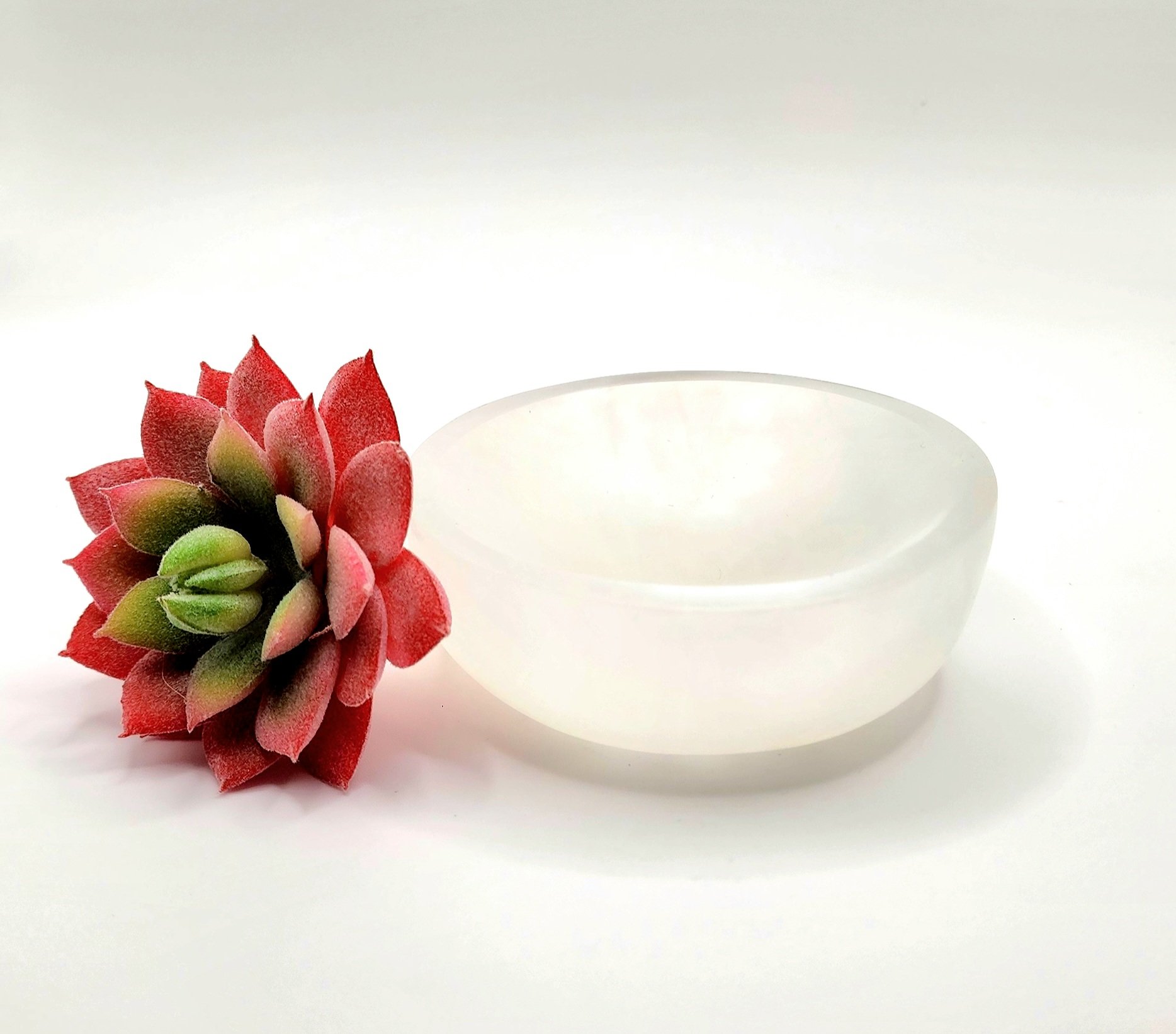 Selenite Bowl 3in