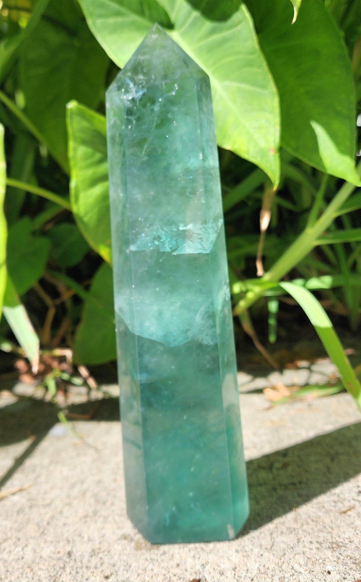 Green Fluorite Tower #4