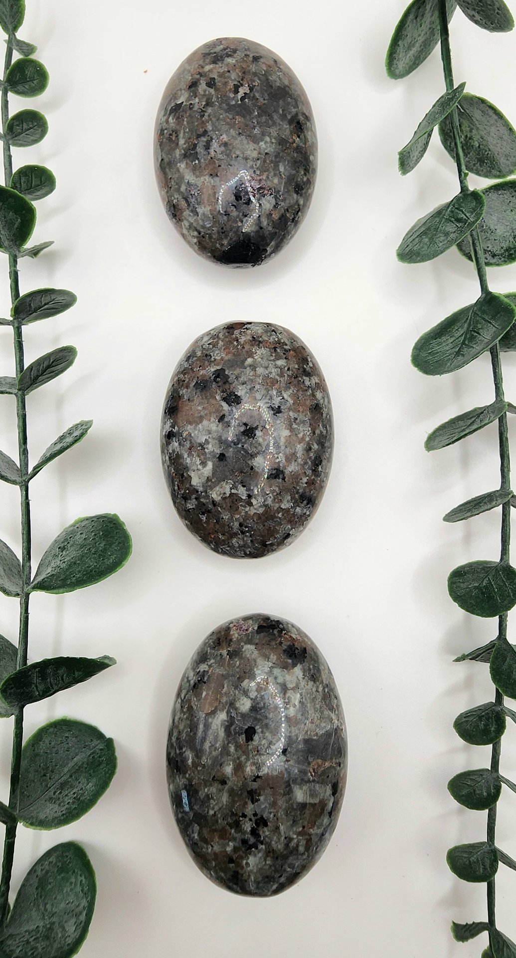 UV Reactive Yooperlite Palm Stones