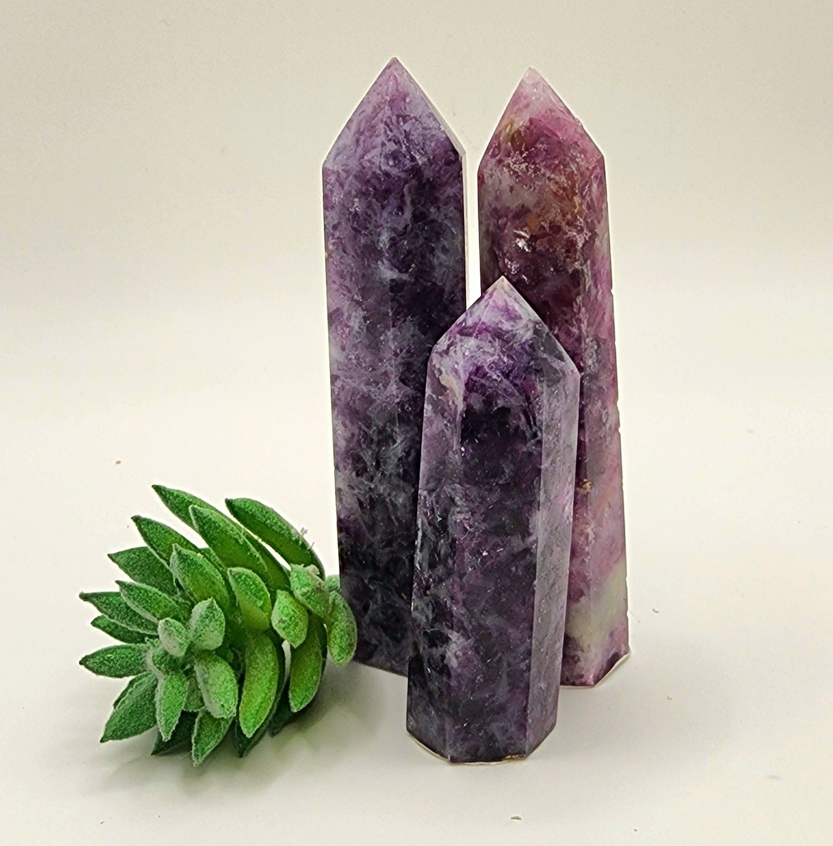 Lepidolite with Mica Towers