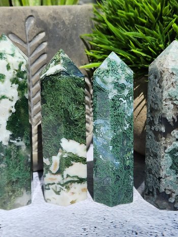 Moss Agate Towers