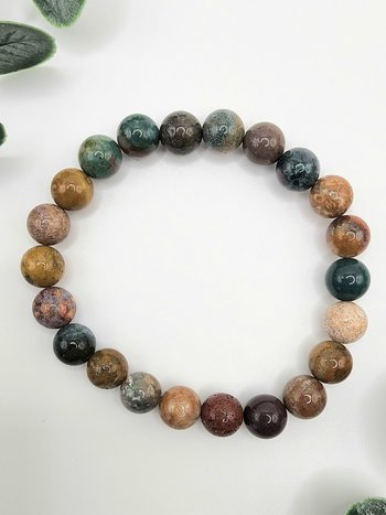 Ocean Jasper Bracelets- 8mm