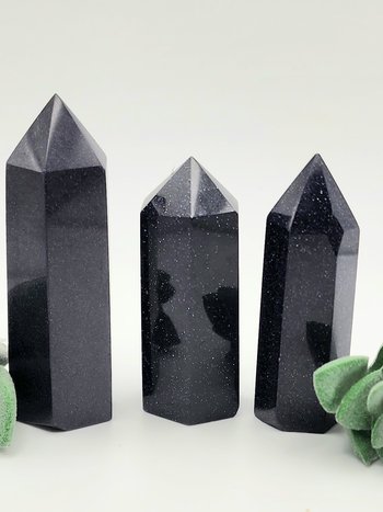 Blue Goldstone Points