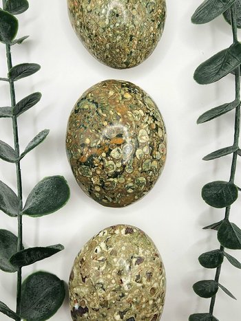 Rainforest Jasper Palm Stones